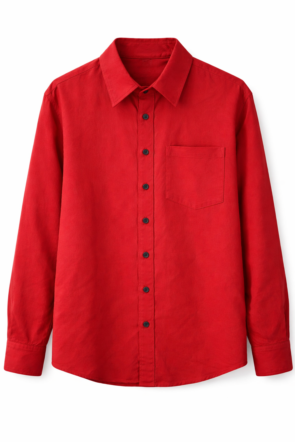 Camisa de Manta Hindú en Color Zapote, Manga Larga | Línea 1530
