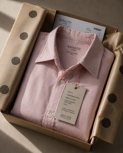 Camisa de Mujer Manta Hindú Rosa | 100% Algodón