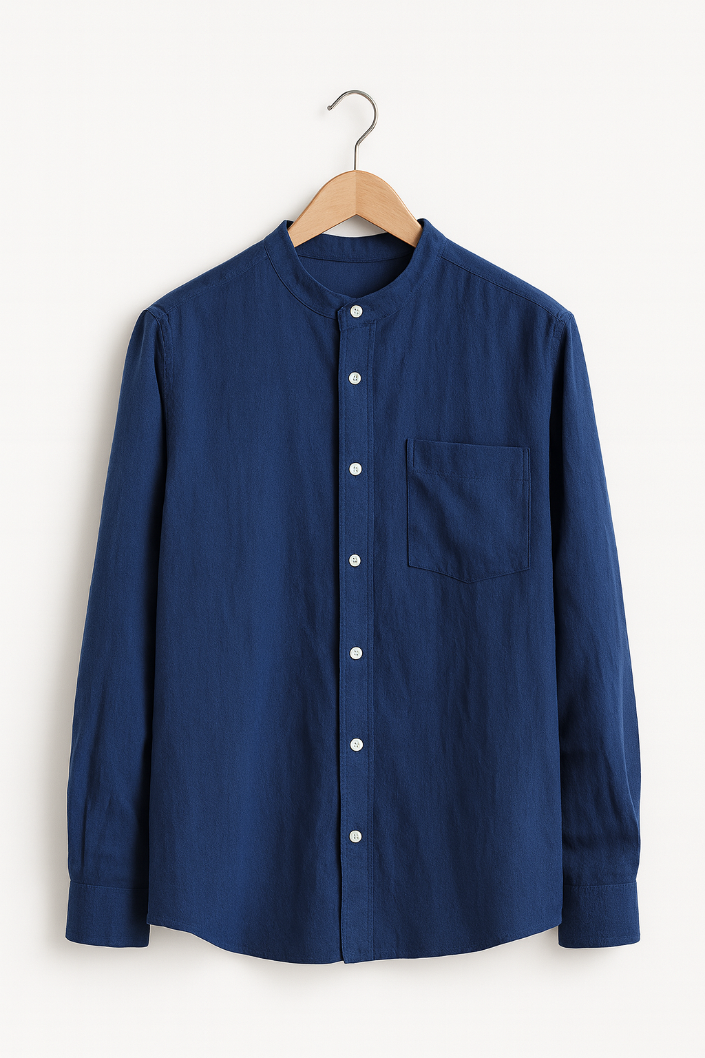 Camisa de Manta Hindú color Azul Manga Larga | Línea 1530