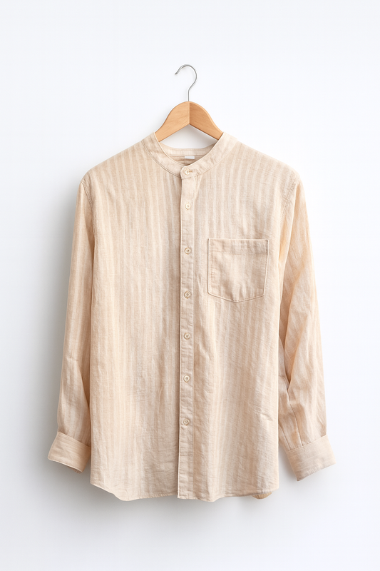 Camisa Cuello Chino – Edición Limitada (36 unidades)