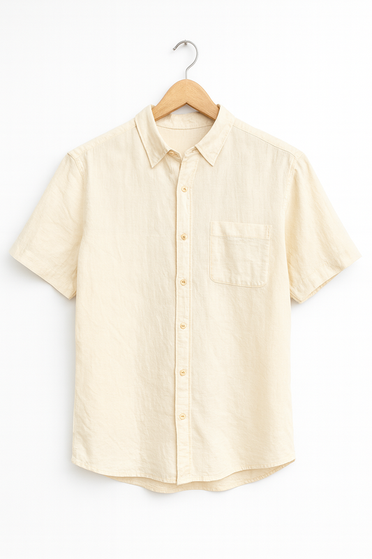 Camisa de Manta Hindú Manga Corta | Línea 1530