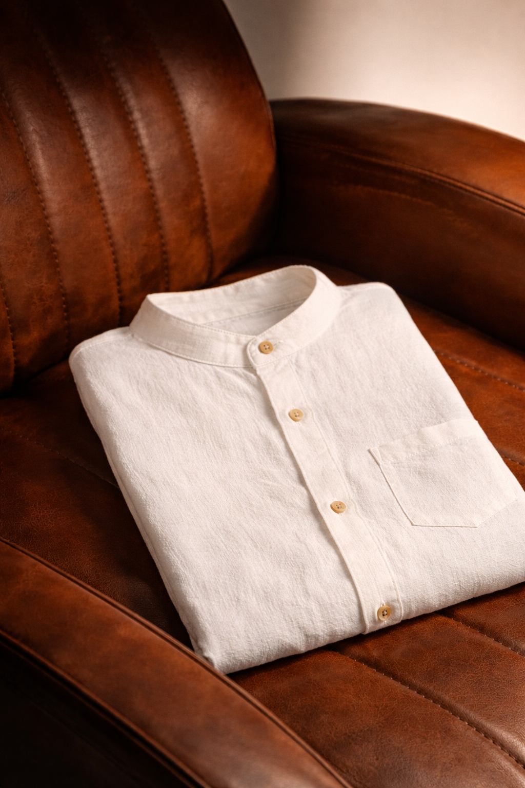 Camisa Manga Larga Manta hindú | Línea 1530