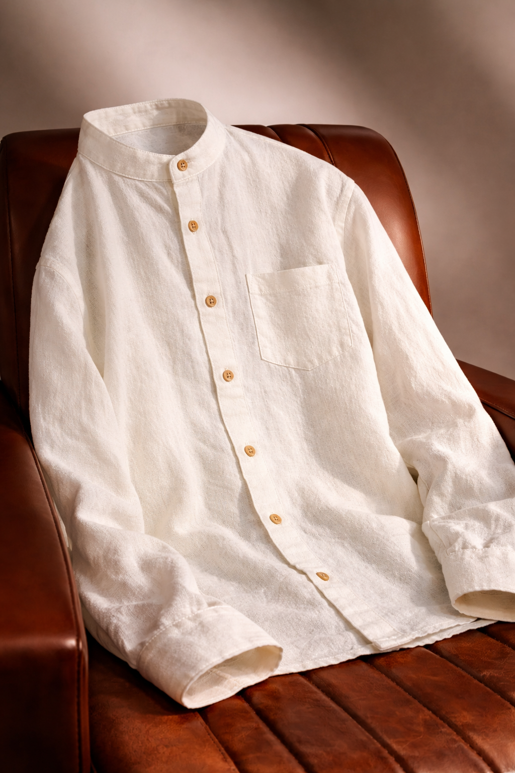 Camisa Manga Larga Manta hindú | Línea 1530