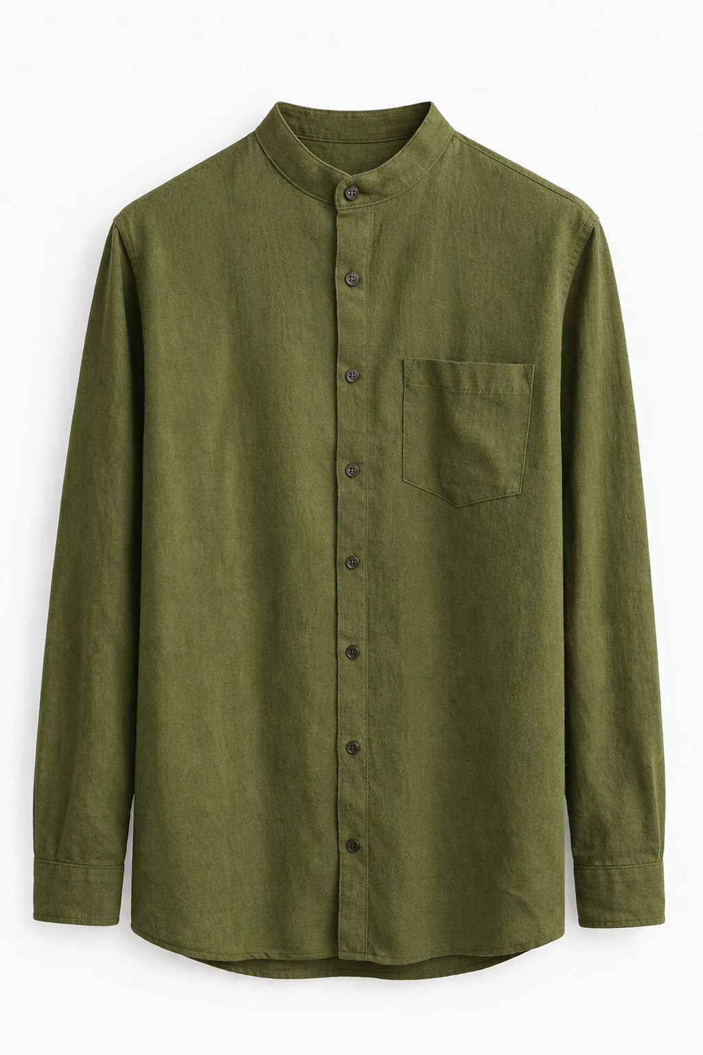 Camisa de Manta Hindú verde Manga Larga | Línea 1530