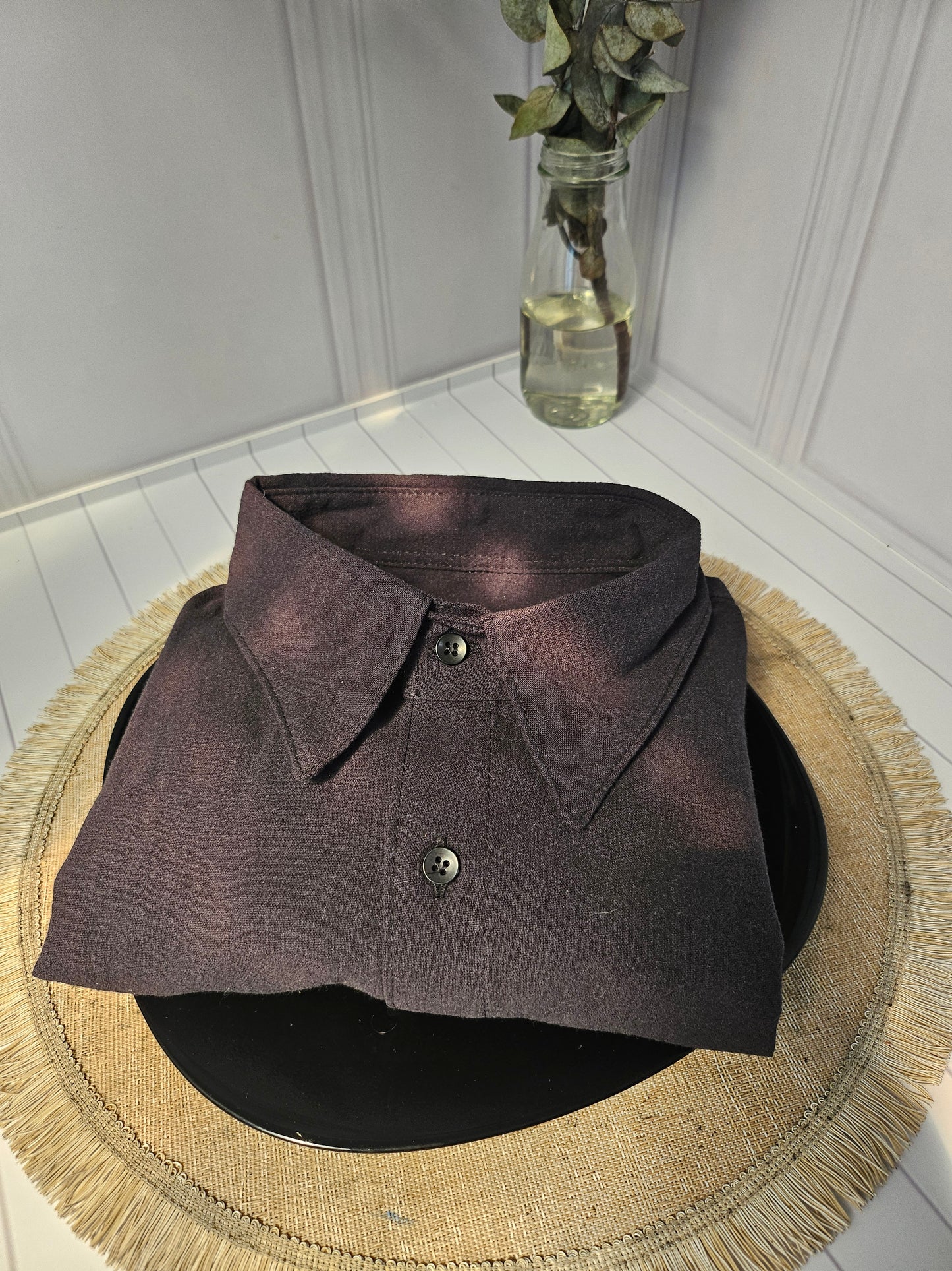 Camisa de Manta Hindú Manga Corta | Línea 1530