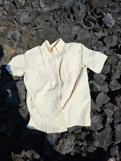 Camisa de Manta Hindú Manga Corta | Línea 1530