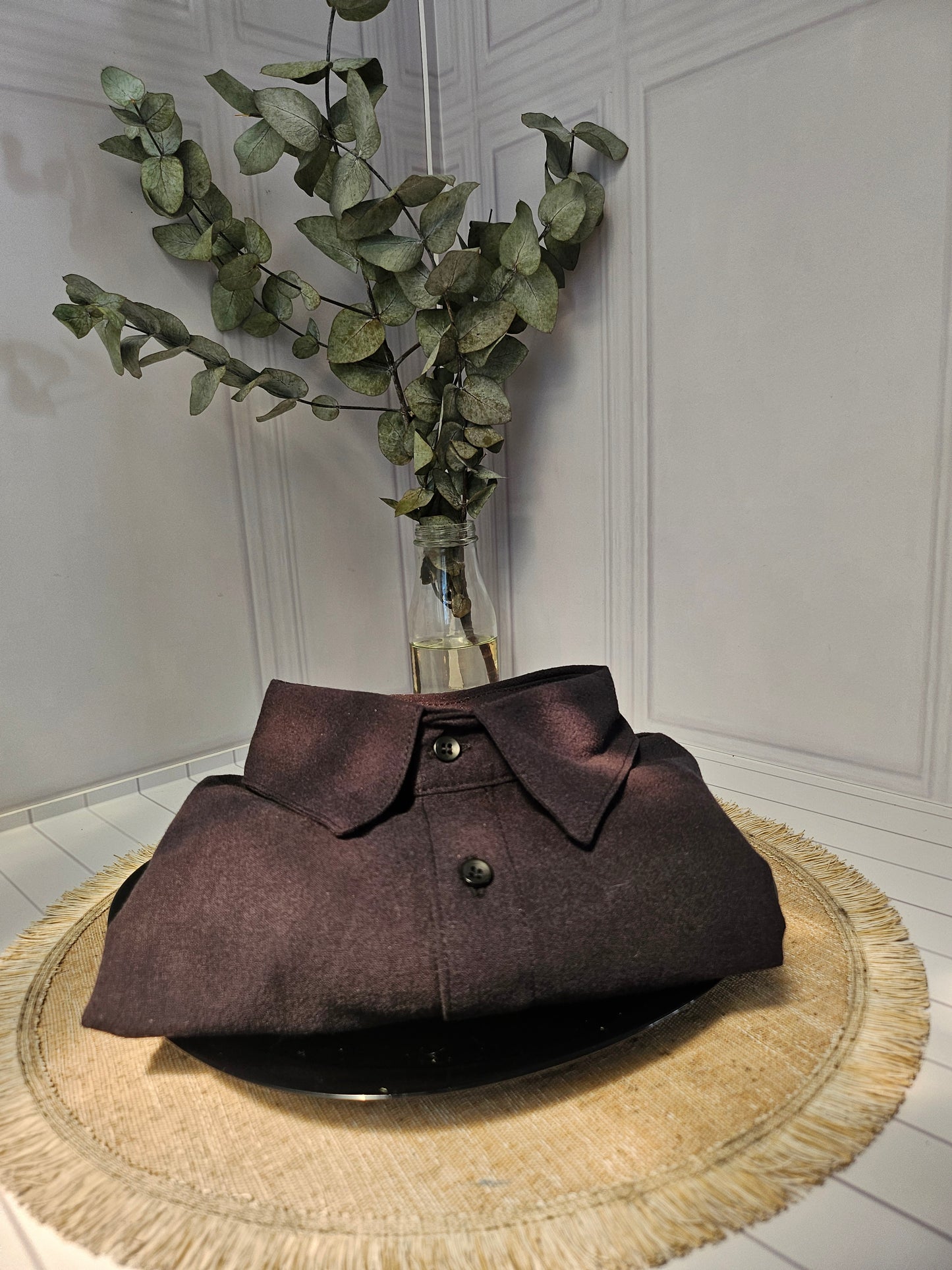 Camisa de Manta Hindú Manga Corta | Línea 1530