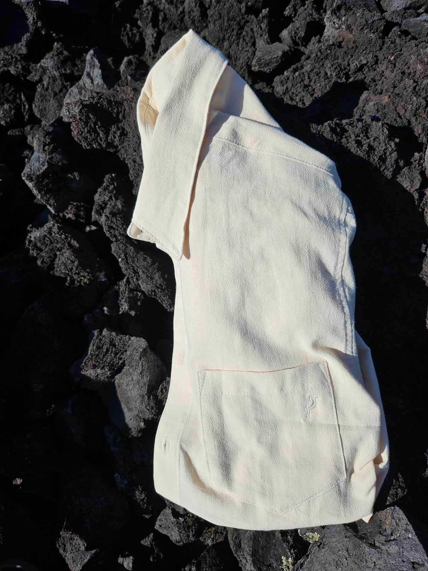 Camisa de Manta Hindú Manga Corta | Línea 1530